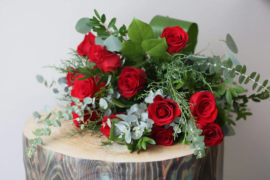 Dozen Rose Arrangement