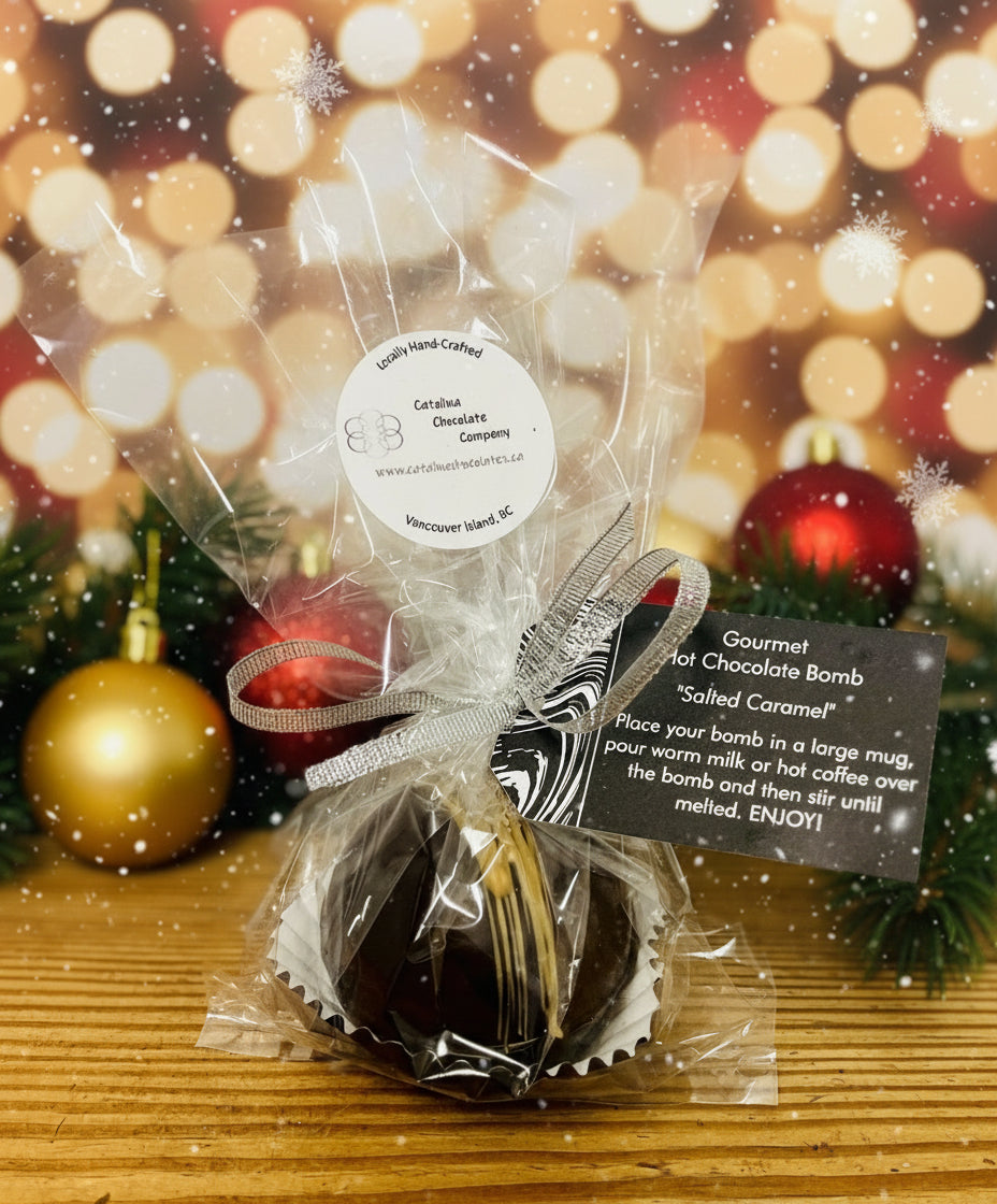 Single hot chocolate bomb Vancouver Island 