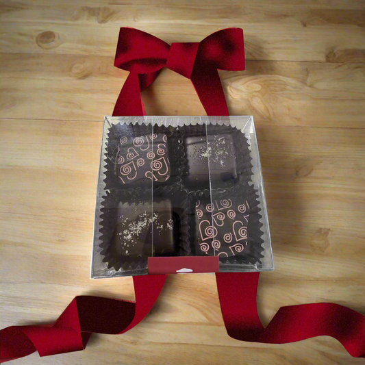 Rock Coast Artisan Confections 4 Piece Soft Caramels